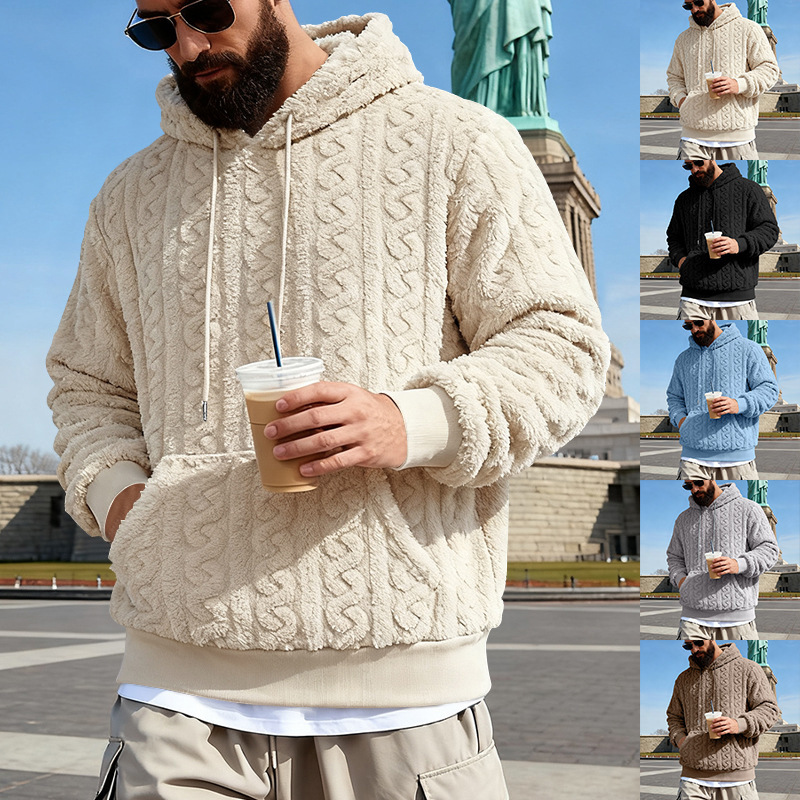 Men's Fleece Hoodie Winter War - Sherpa Hoodie Fleece 리뷰 및 가격