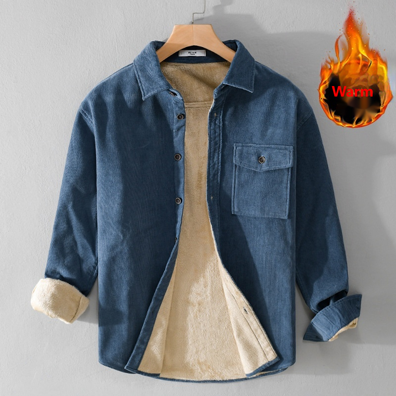 Men's Corduroy Shirt Jacket He - Flannel Shirt Lined 리뷰 및 가격