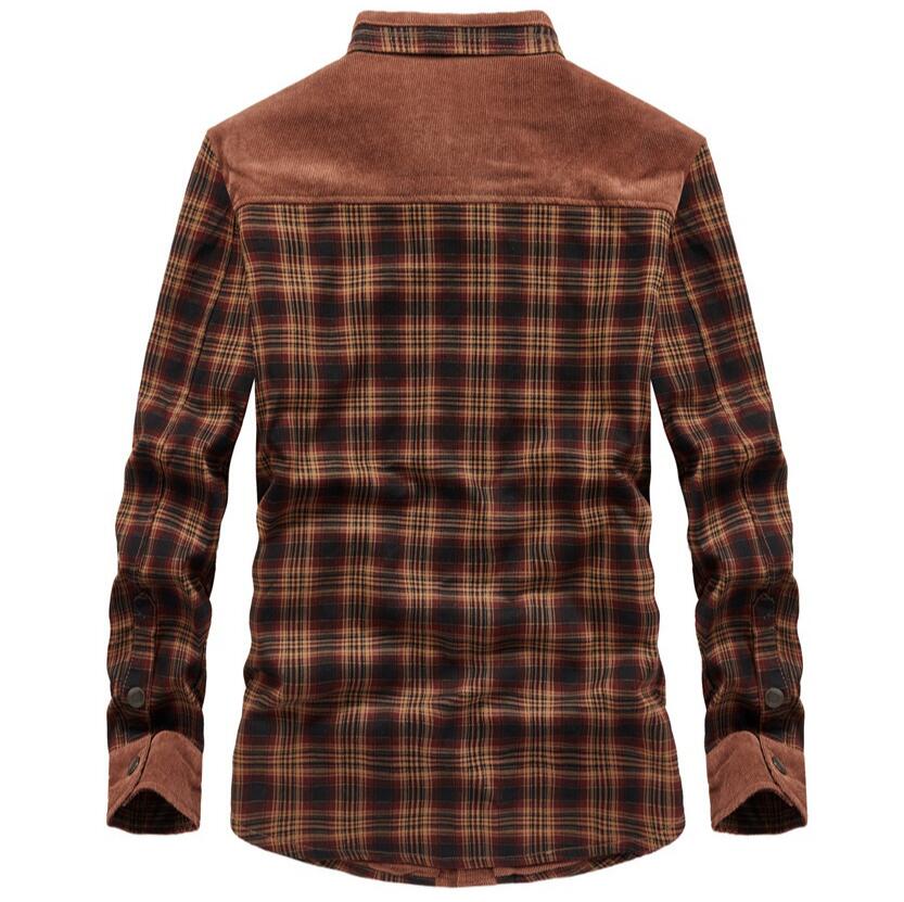 Men's Jackets Winter Windproof - Flannel Shirt Lined 리뷰 및 가격