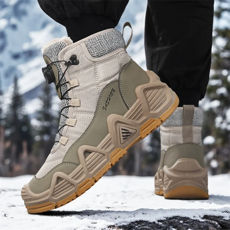 Warm Fur Outdoor Mens Combat T - Waterproof Winter Boot 리뷰 및 가격