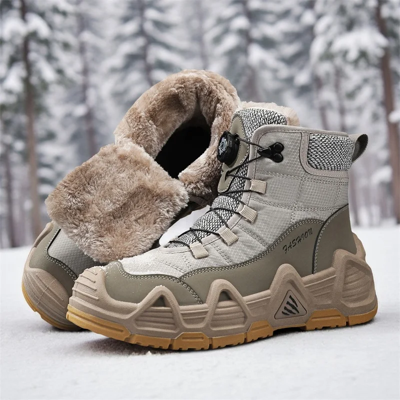 Warm Fur Outdoor Mens Combat T - Waterproof Winter Boot 리뷰 및 가격