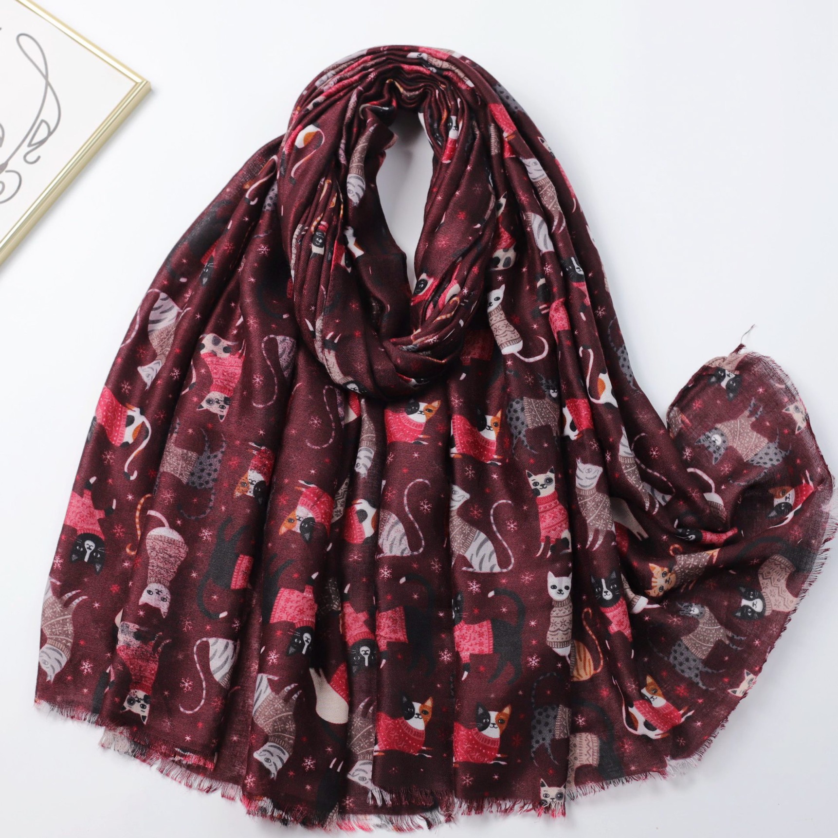 Women's Lovely Cartoon Playful - Shawl Wrap Winter 리뷰 및 가격