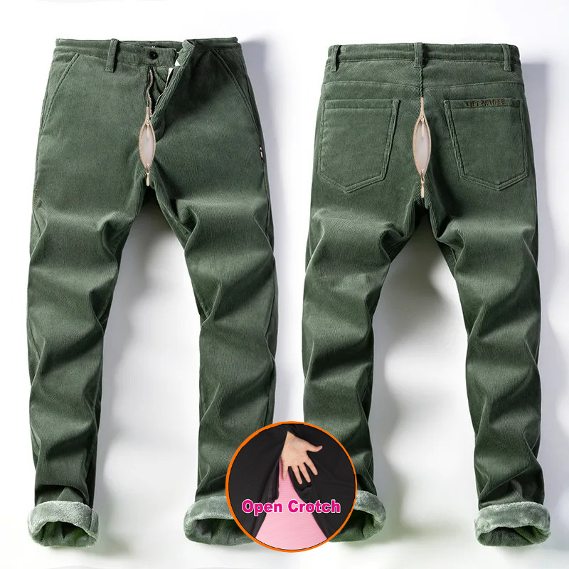 Open Crotch Men Fall Winter Fl - Corduroy Pant Warm 리뷰 및 가격