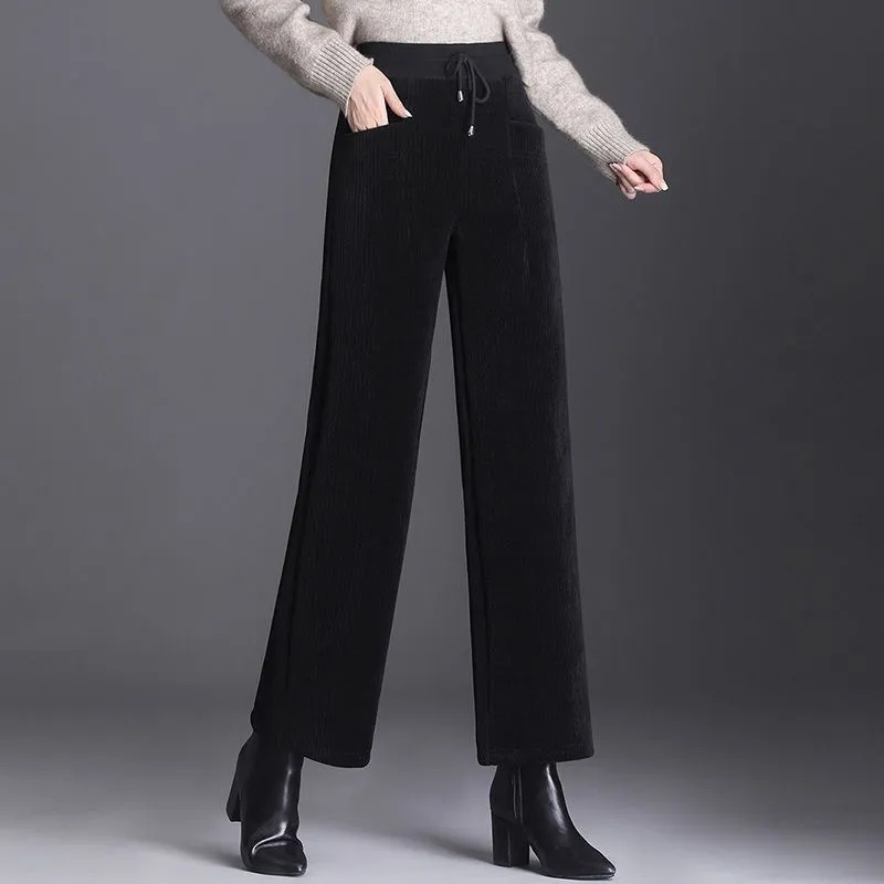 Autumn Winter Corduroy Wide Le - Corduroy Pant Warm 리뷰 및 가격