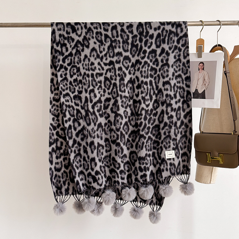 New Luxury Winter Leopard Two- - Cashmere Pashmina Wrap 리뷰 및 가격