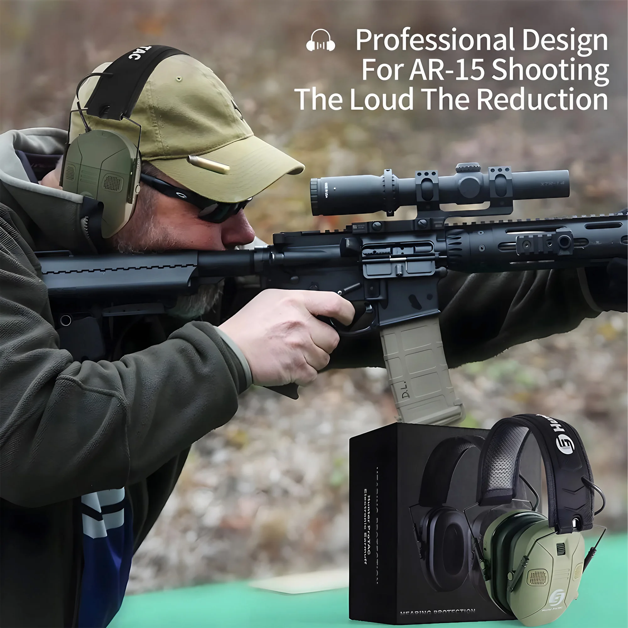Foldable Tactical Hearing Prot - Earmuffs Foldable 리뷰 및 가격