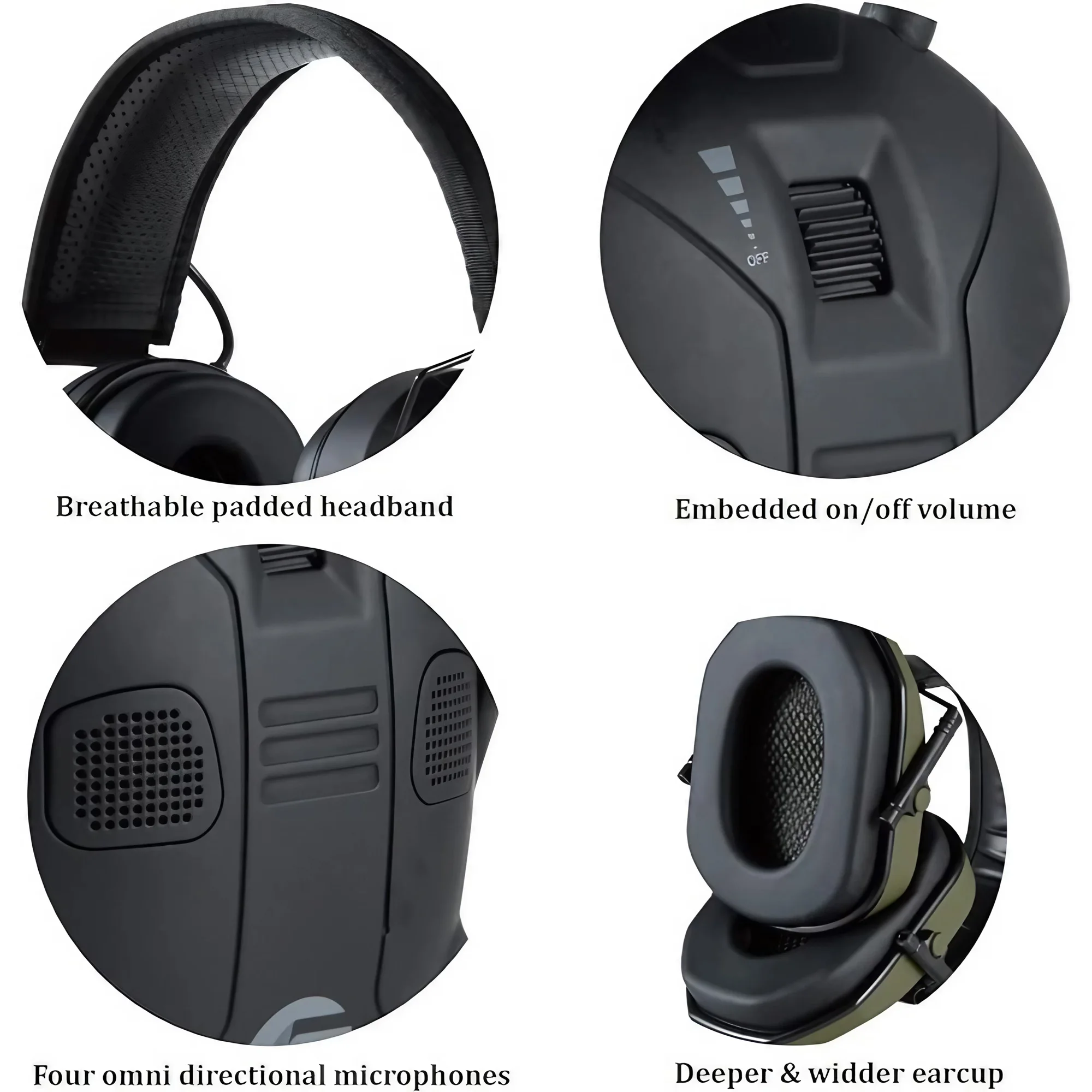Foldable Tactical Hearing Prot - Earmuffs Foldable 리뷰 및 가격