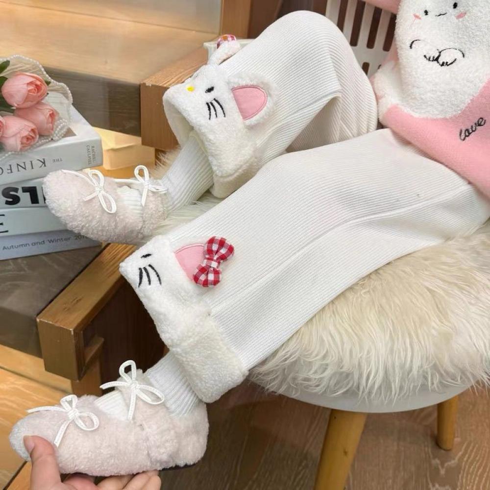 Kawaii Hello Kitty Girls Ins P - Corduroy Pant Warm 리뷰 및 가격