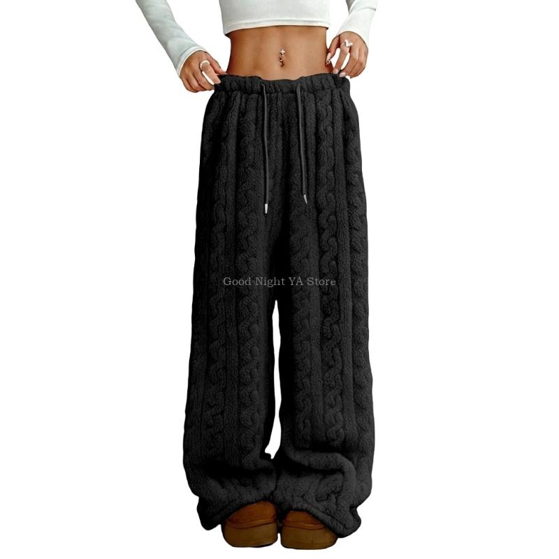  Soft Fuzzy Sleep Pants Comfor - Corduroy Pant Warm 리뷰 및 가격