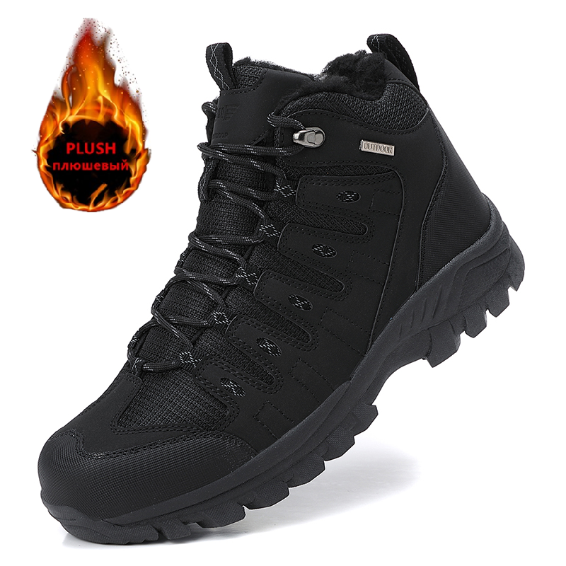 Winter Men's Boots Warm Plush  - Waterproof Winter Boot 리뷰 및 가격