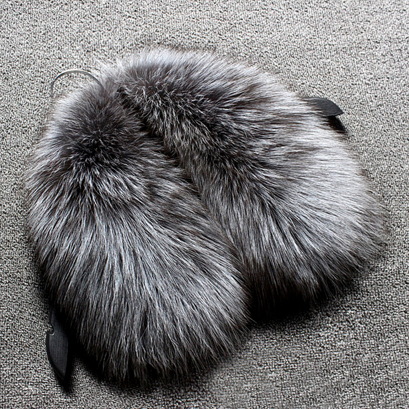 Real wool collar whole fur fox - Wool Scarf Men 리뷰 및 가격