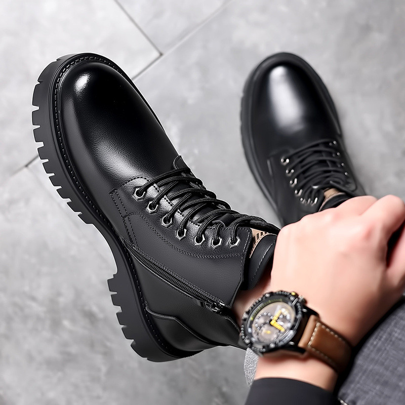 Men Classic Genuine Leather Bo - Waterproof Winter Boot 리뷰 및 가격