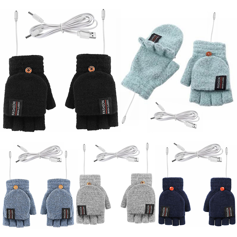 USB Electric Heated Gloves Adj - Touch Screen Gloves 리뷰 및 가격