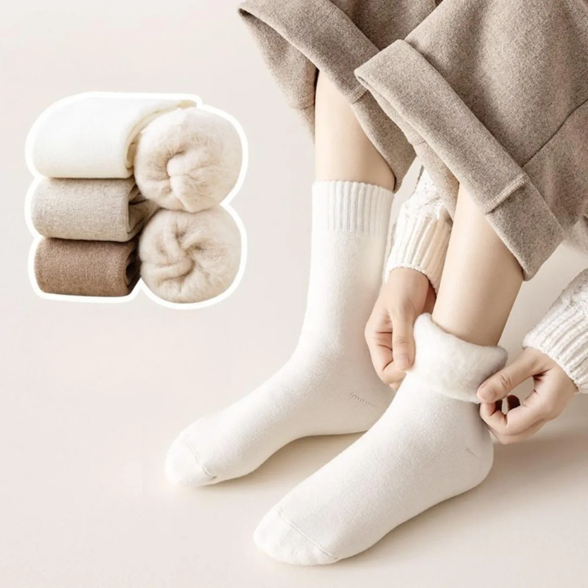 1 Pair Winter Warm Thermal Soc - Thermal Sock Wool 리뷰 및 가격