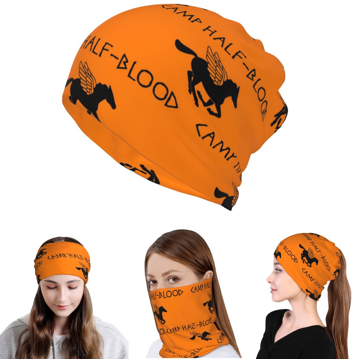 Camp Half-Blood - Percy Jackso - Knit Beanie Hat Warm 리뷰 및 가격