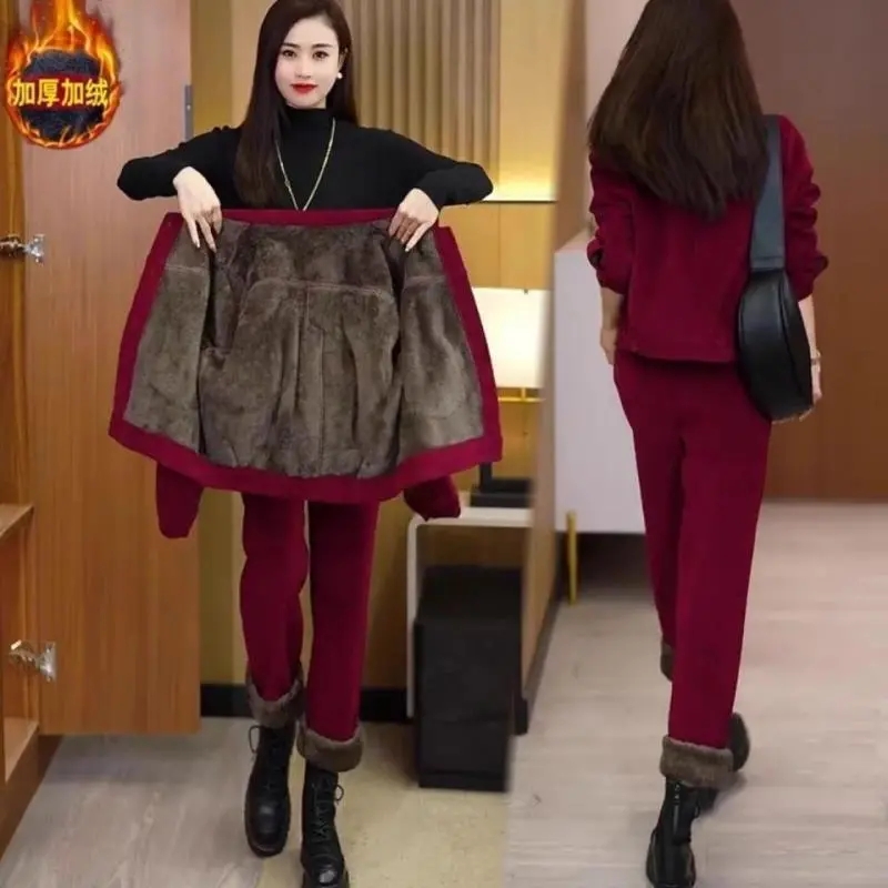 Autumn Winter Thick Corduroy S - Corduroy Pant Warm 리뷰 및 가격
