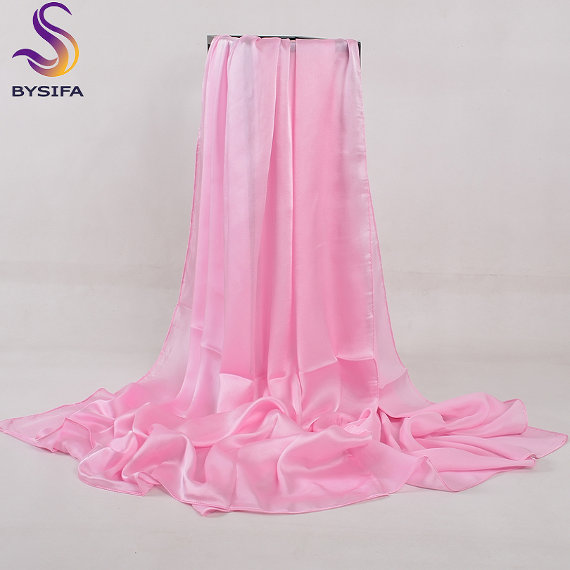 [BYSIFA] Solid Color Silk Scar - Shawl Wrap Winter 리뷰 및 가격