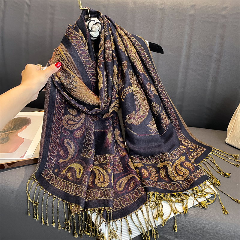 Luxury Brand Autumn Cashmere P - Cashmere Pashmina Wrap 리뷰 및 가격