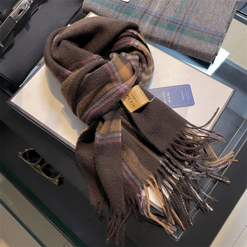 High Quality Pure 100% Wool Me - Wool Scarf Men 리뷰 및 가격