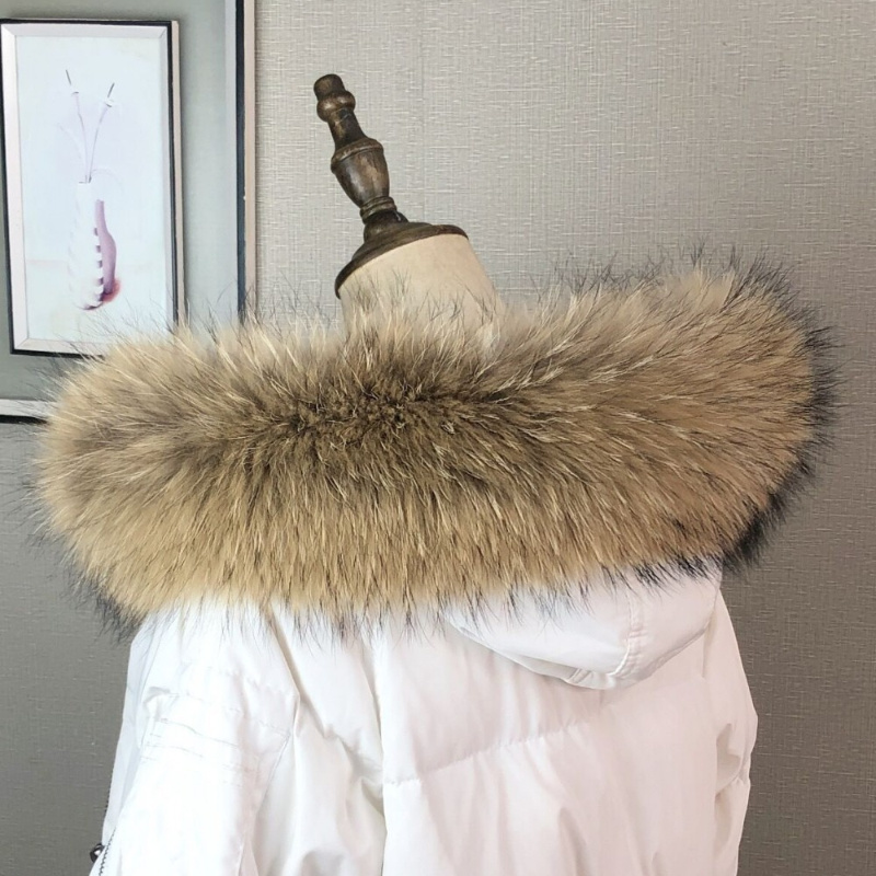 Real Fur Collar for Coat Parka - Shawl Wrap Winter 리뷰 및 가격
