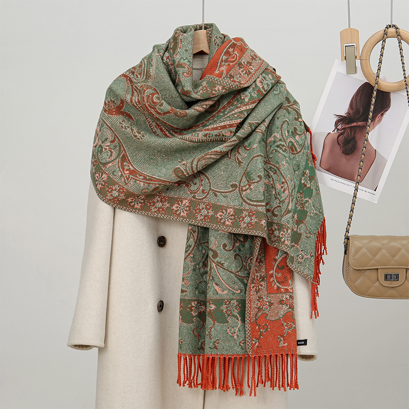 2024 Fashion Ethnic Style Wome - Cashmere Pashmina Wrap 리뷰 및 가격
