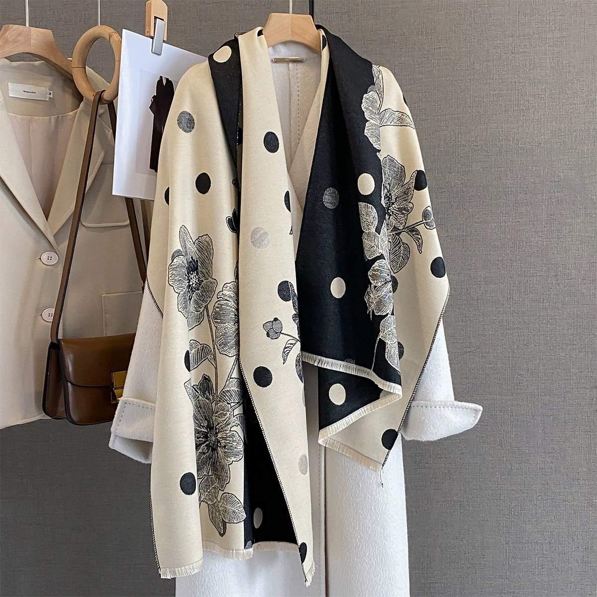 2025 Women Thicken Luxury Wint - Cashmere Pashmina Wrap 리뷰 및 가격