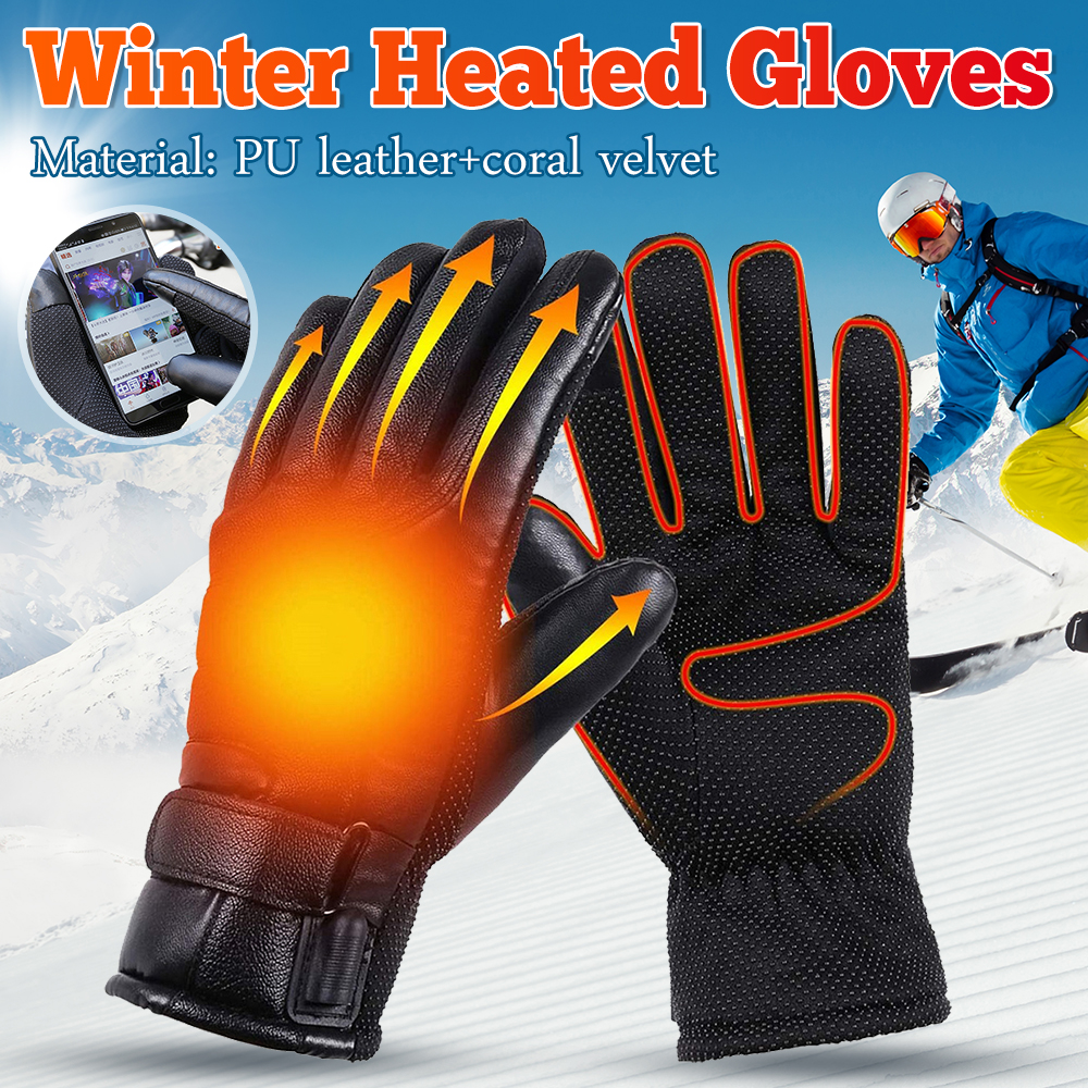 USB Electric Heated Gloves Out - Touch Screen Gloves 리뷰 및 가격