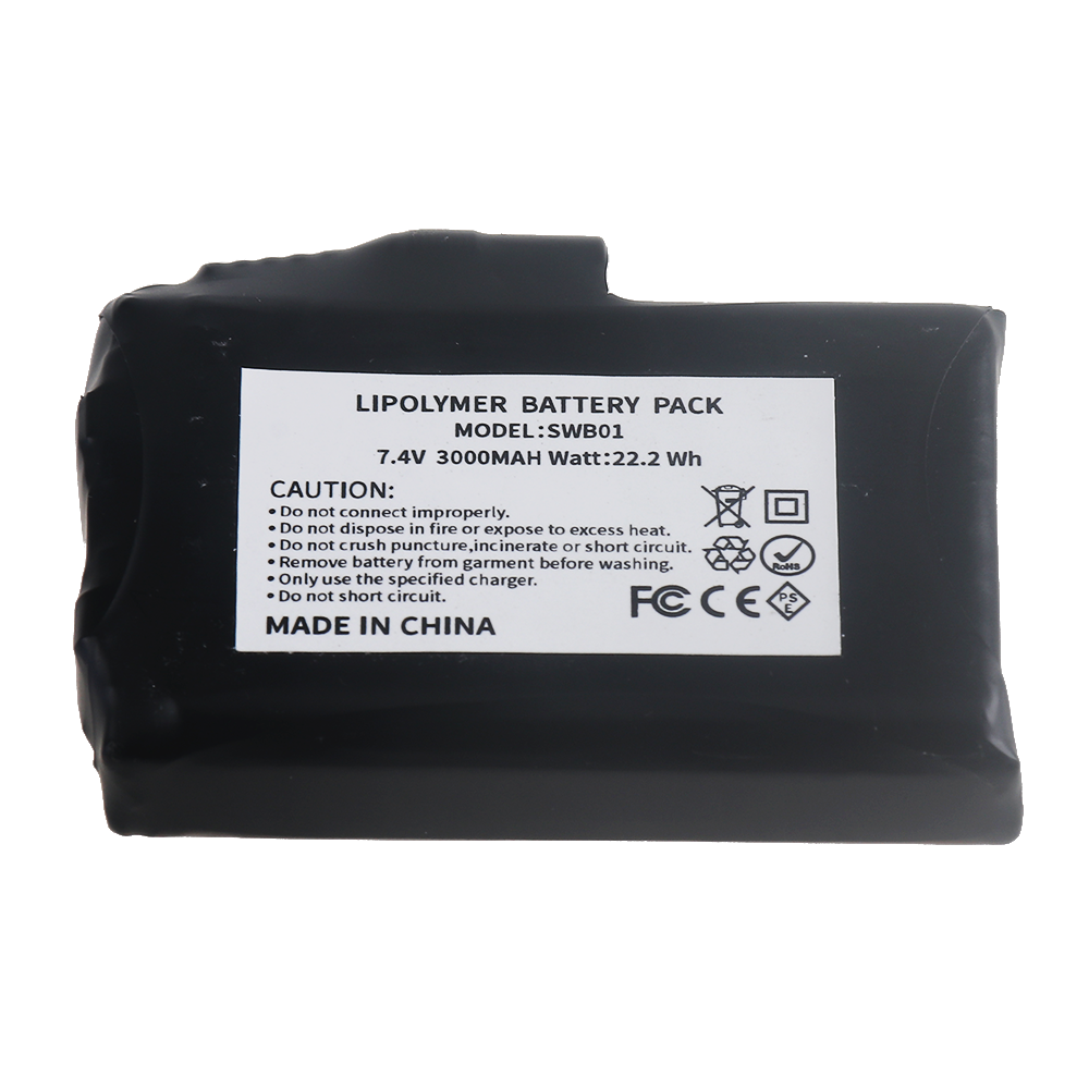 7.4V 3000mah Li-Polymer Batter - Heated Vest Battery 리뷰 및 가격