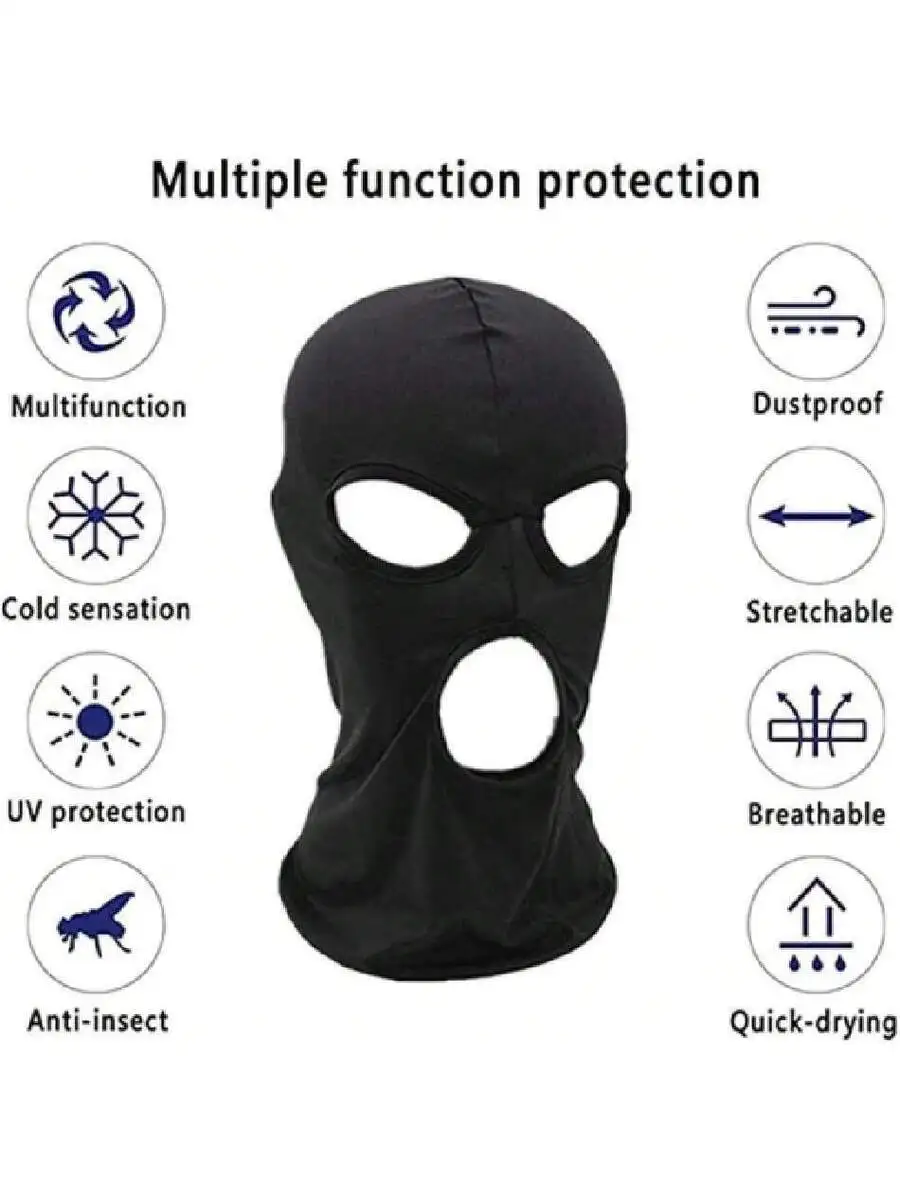 3 Hole Black Balaclava Face Ma - Balaclava Ski Mask 리뷰 및 가격