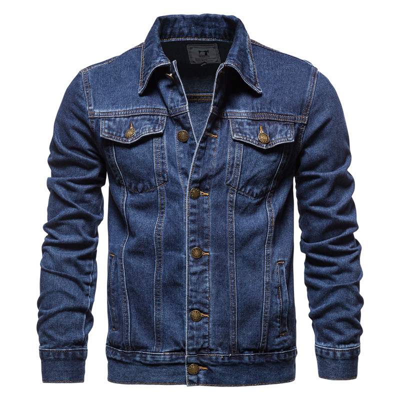 2025 Autumn Men Solid Denim Ja - Down Jacket Packable 리뷰 및 가격