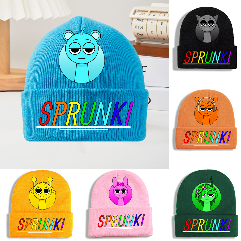 Sprunkied Children Knitted Hat - Knit Beanie Hat Warm 리뷰 및 가격