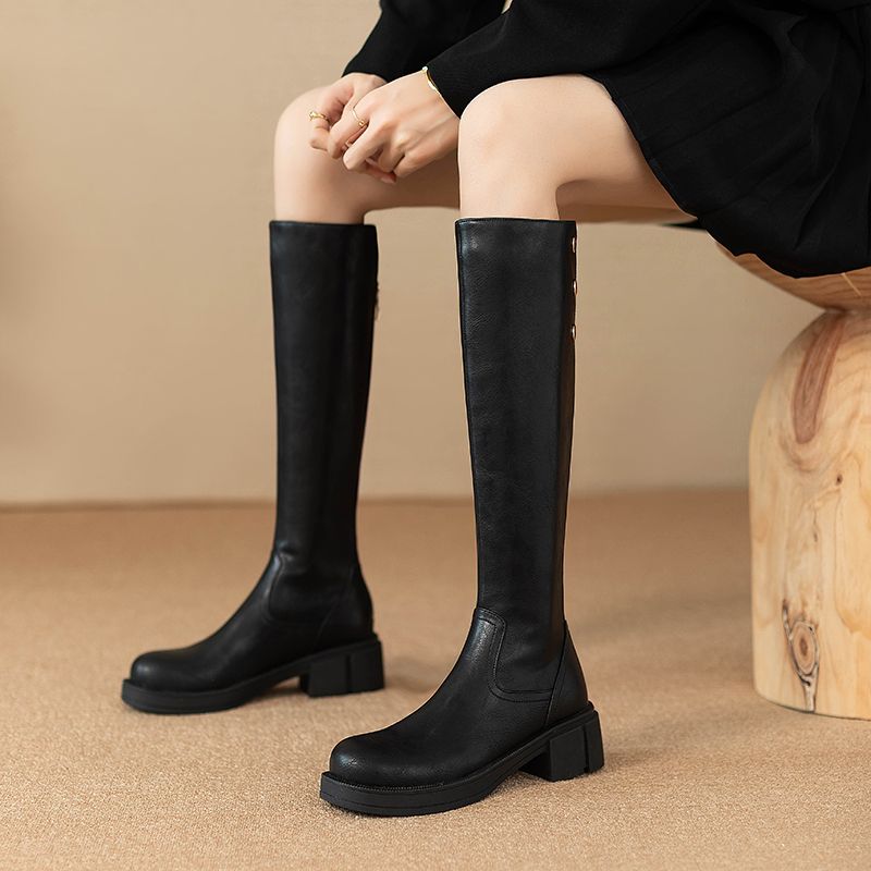 Autumn Winter Middle Heel Ladi - Waterproof Winter Boot 리뷰 및 가격